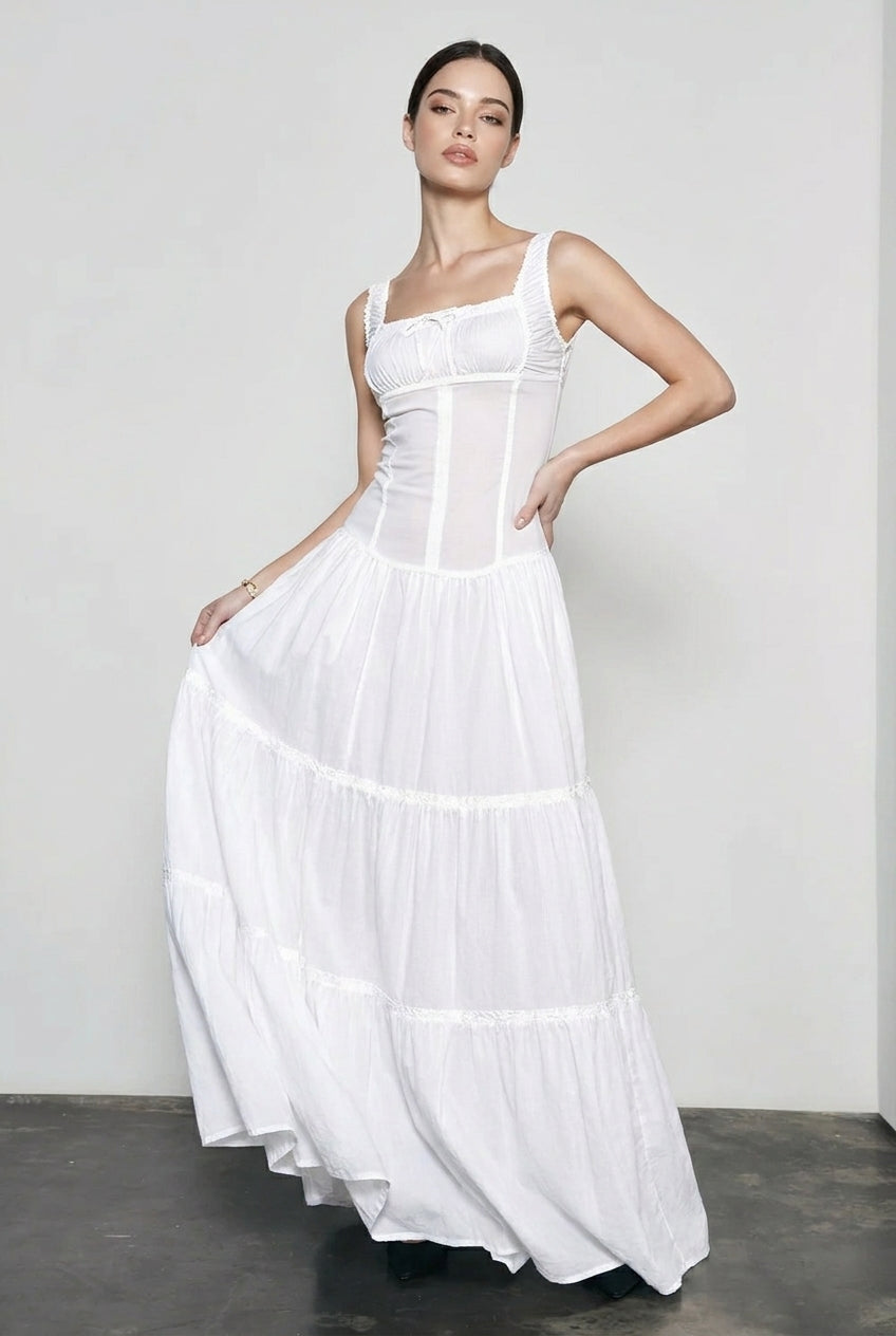 Ruched Maxi Dress