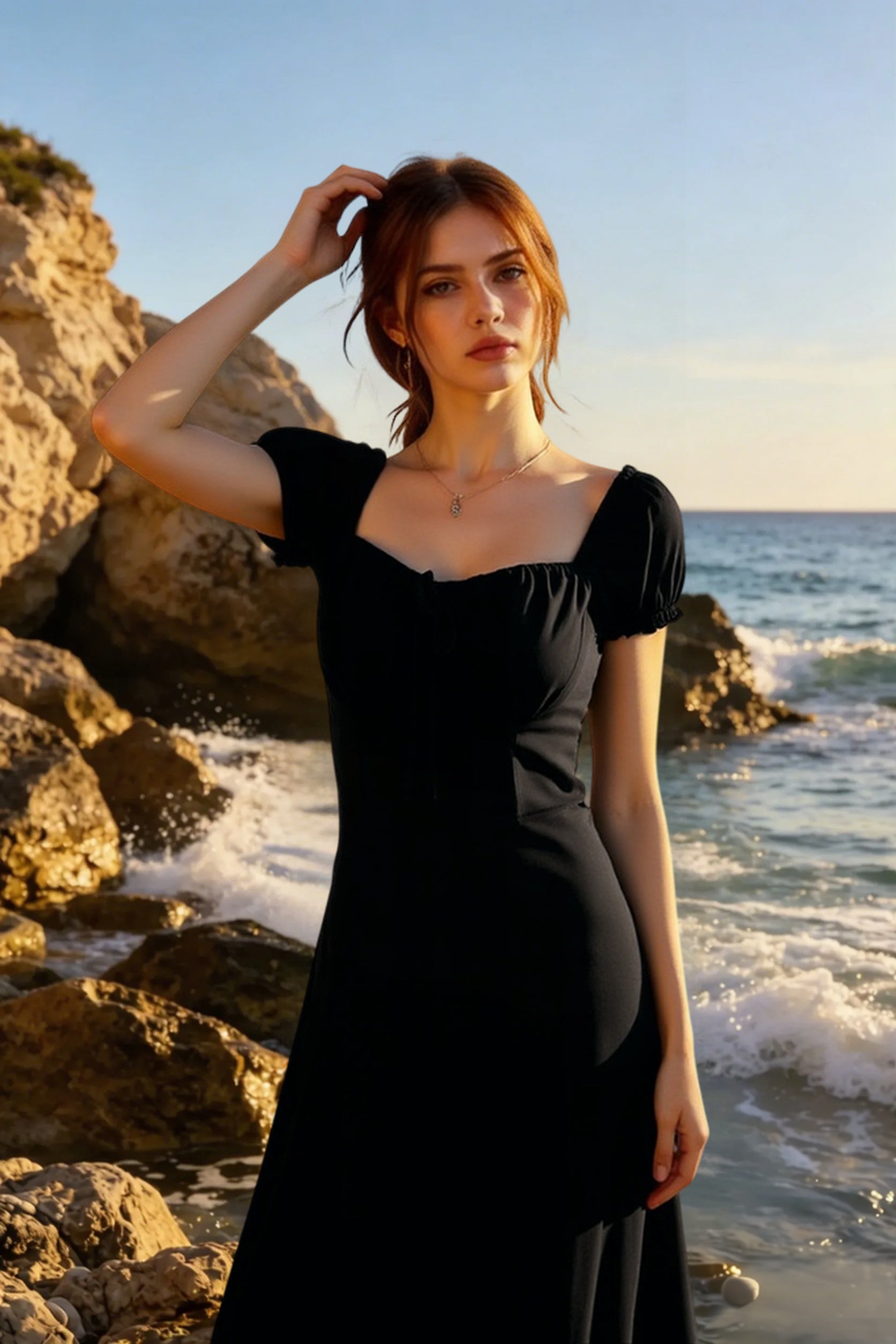 Ruched Maxi Dress