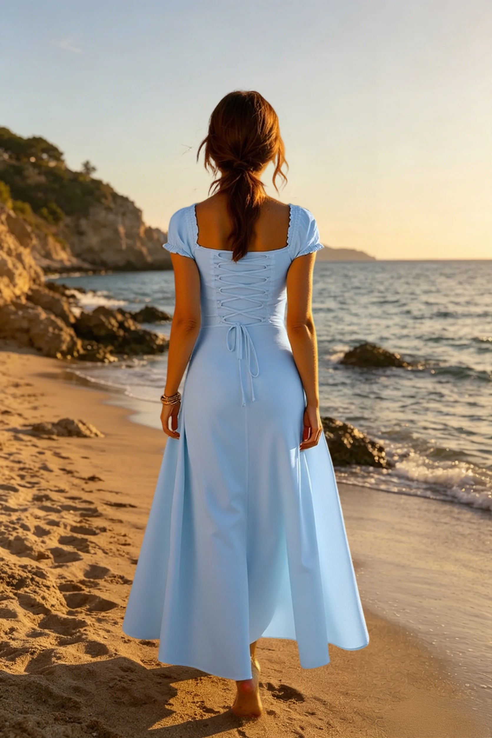 Ruched Maxi Dress