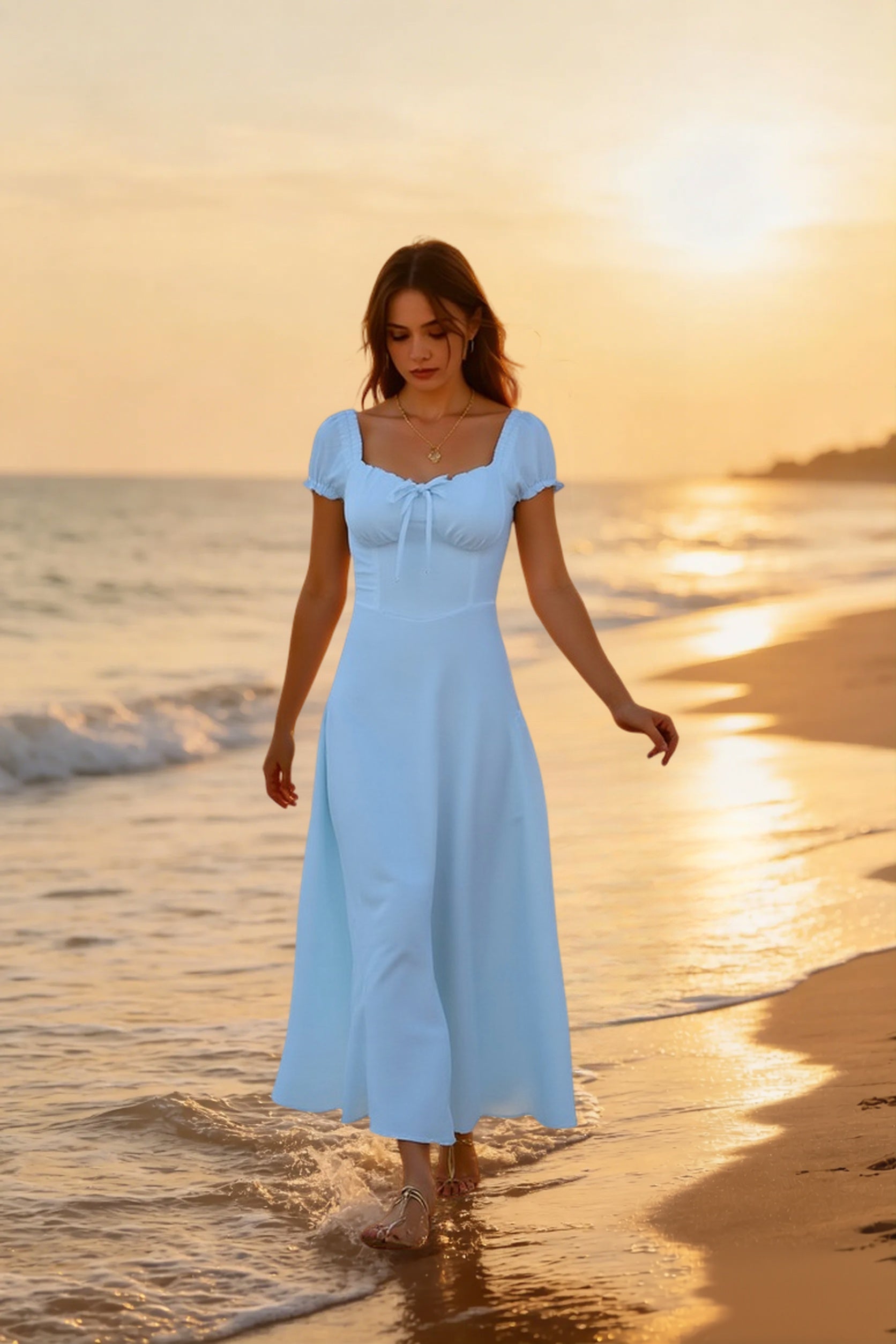 Ruched Maxi Dress