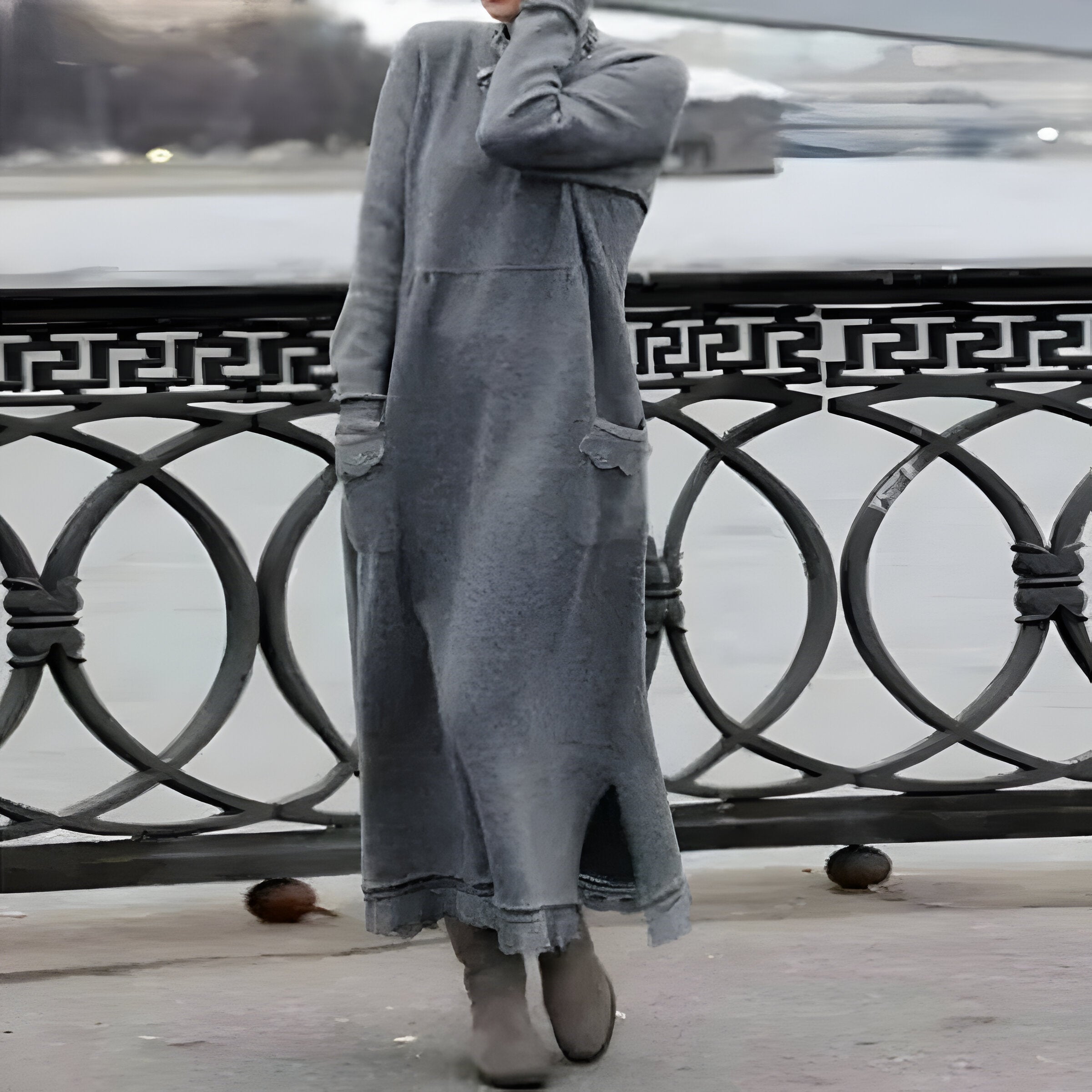 Zuleyka Effortless Winter Dress Premium Wardrobe Essential
