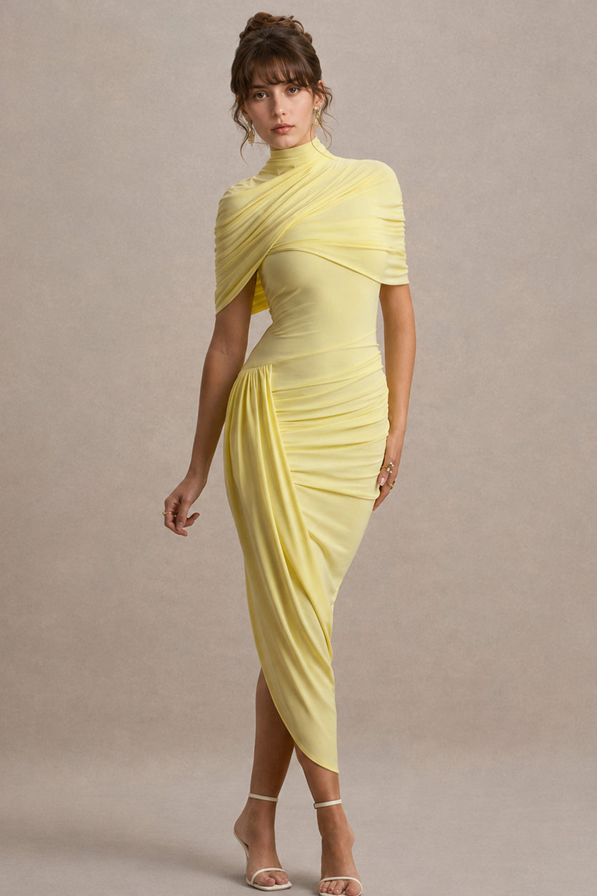 Ruched Bodycon Dress