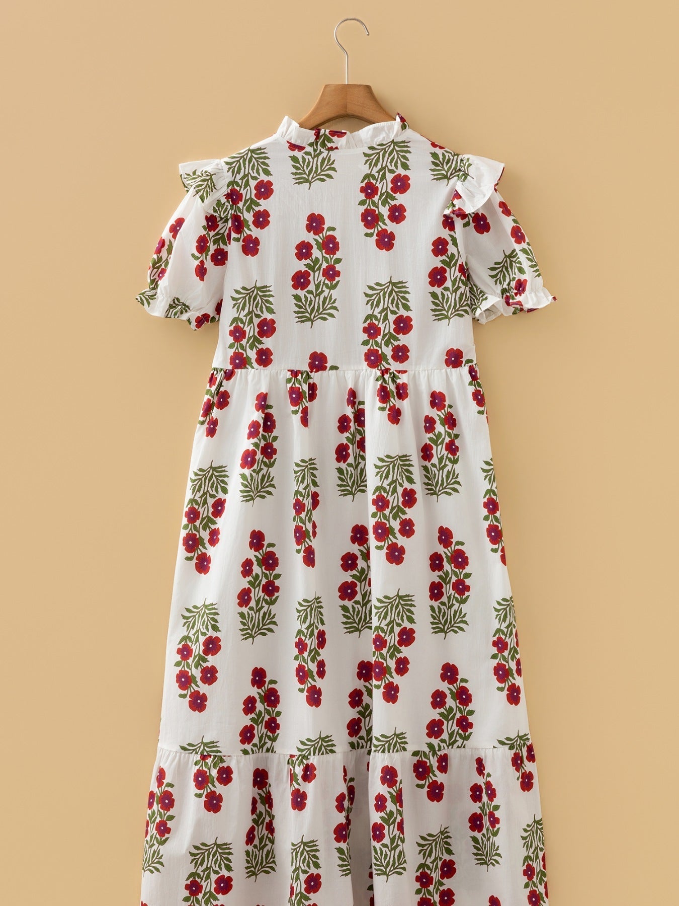 Floral Print Casual Mini Dress