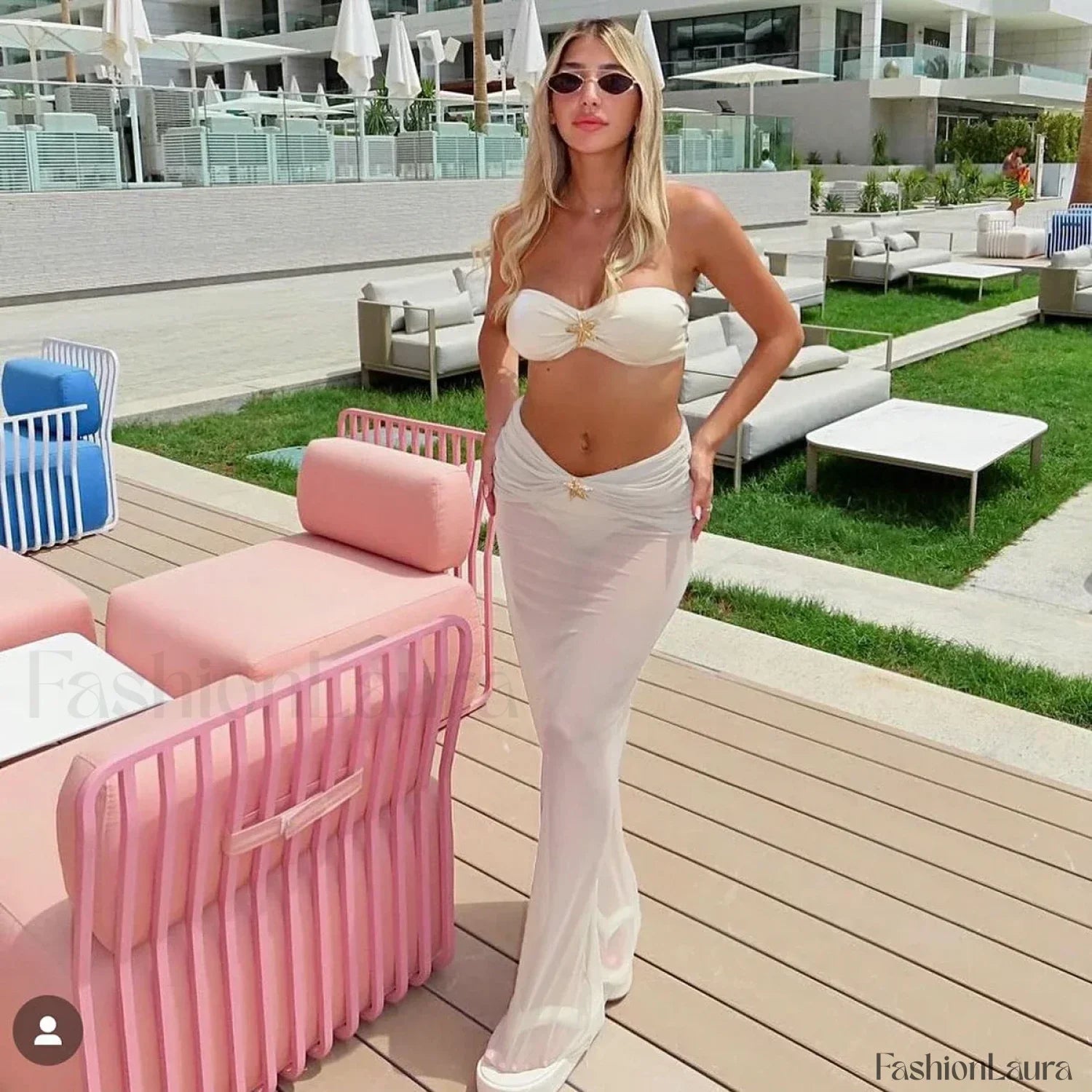 3-Piece Maxi Dress Bikini Set