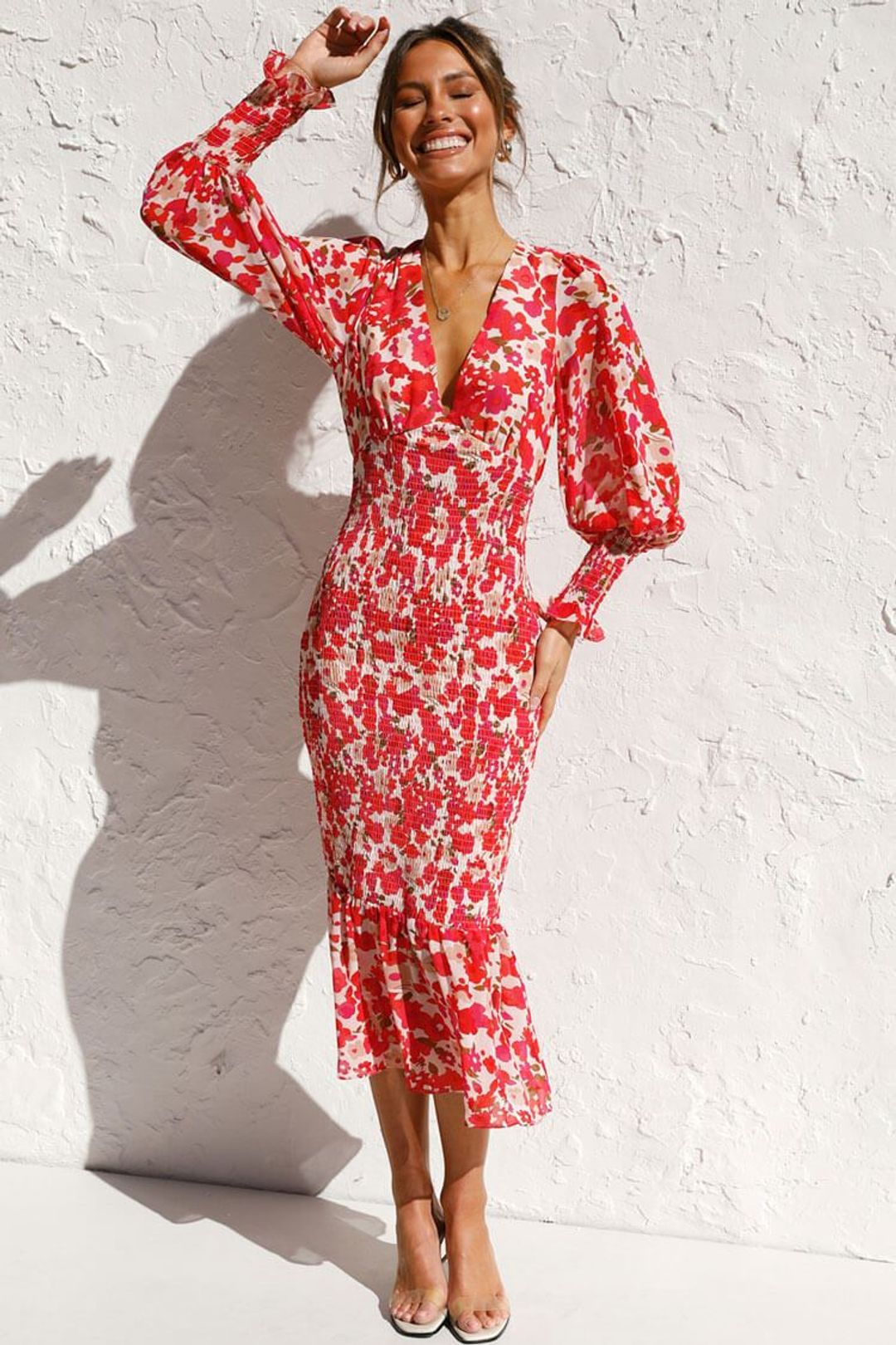 Rosario Minimalist High End Summer Dress Evening Wear Edit