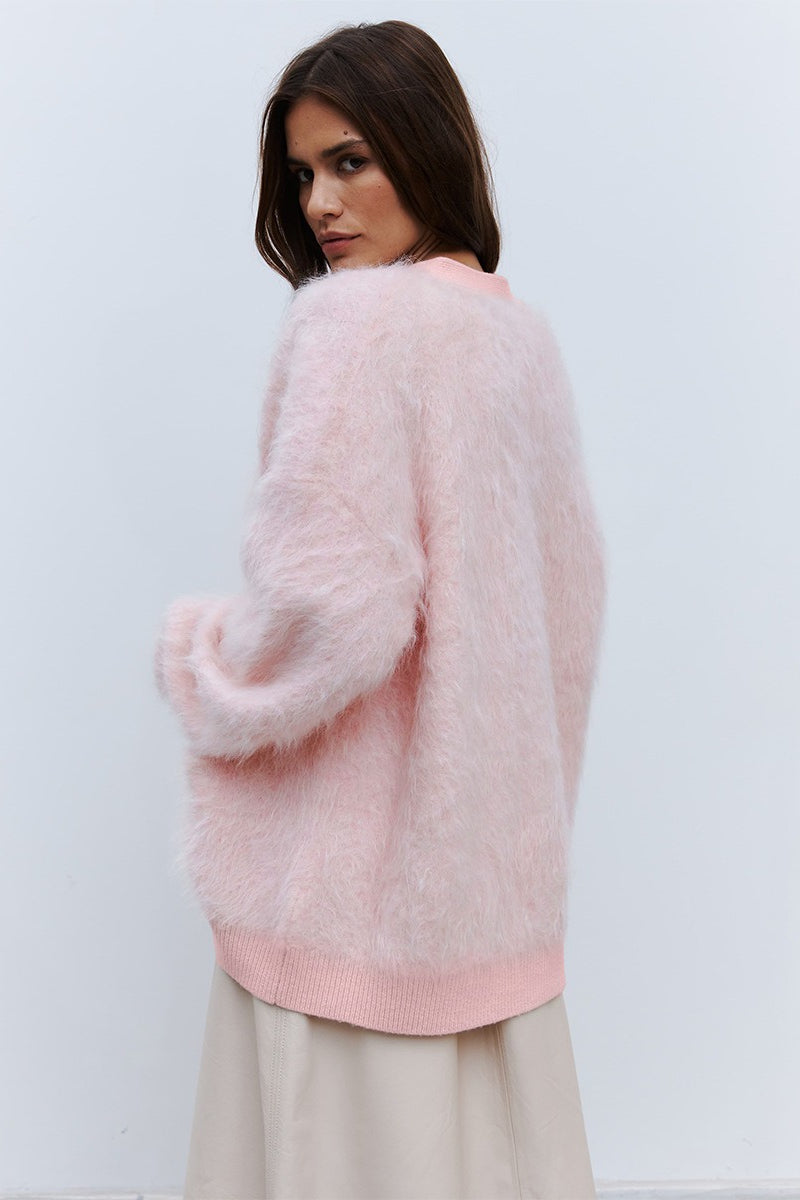 Cozy Faux Fur Cardigan