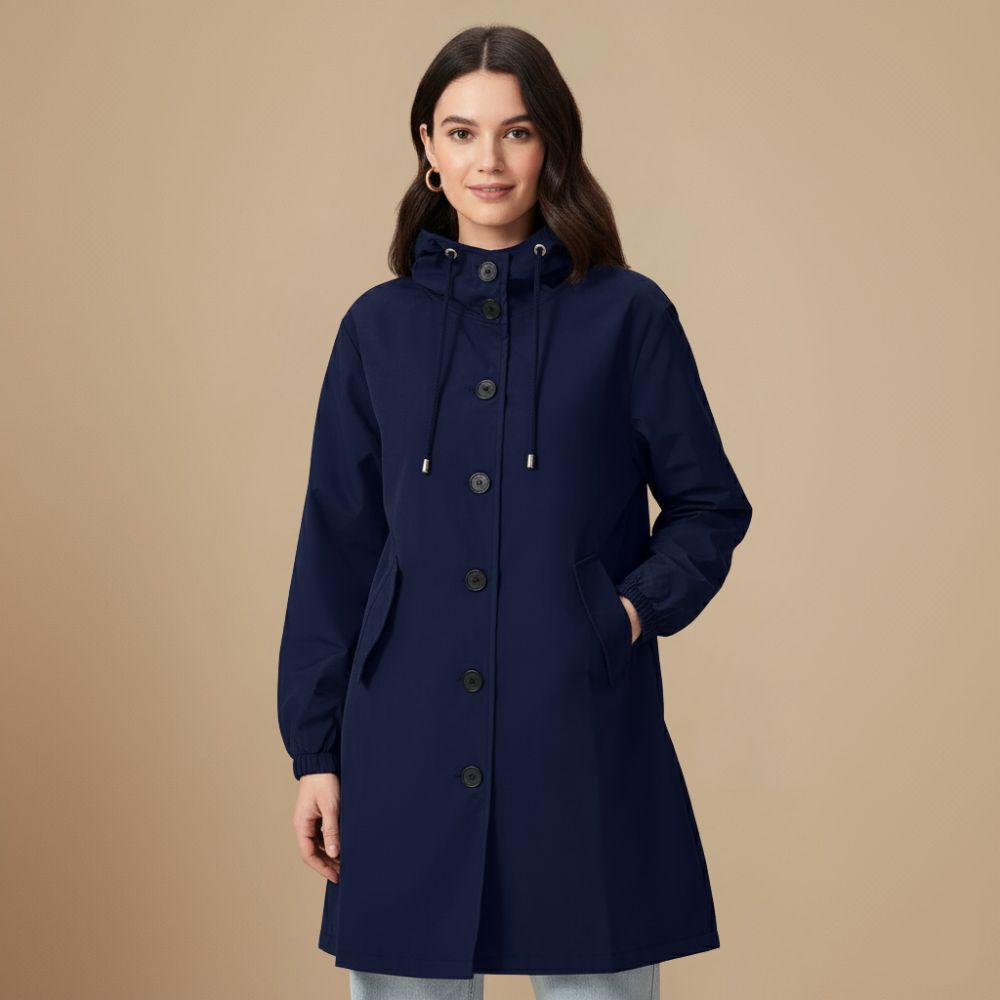 Loose-Fit Hooded Windbreaker