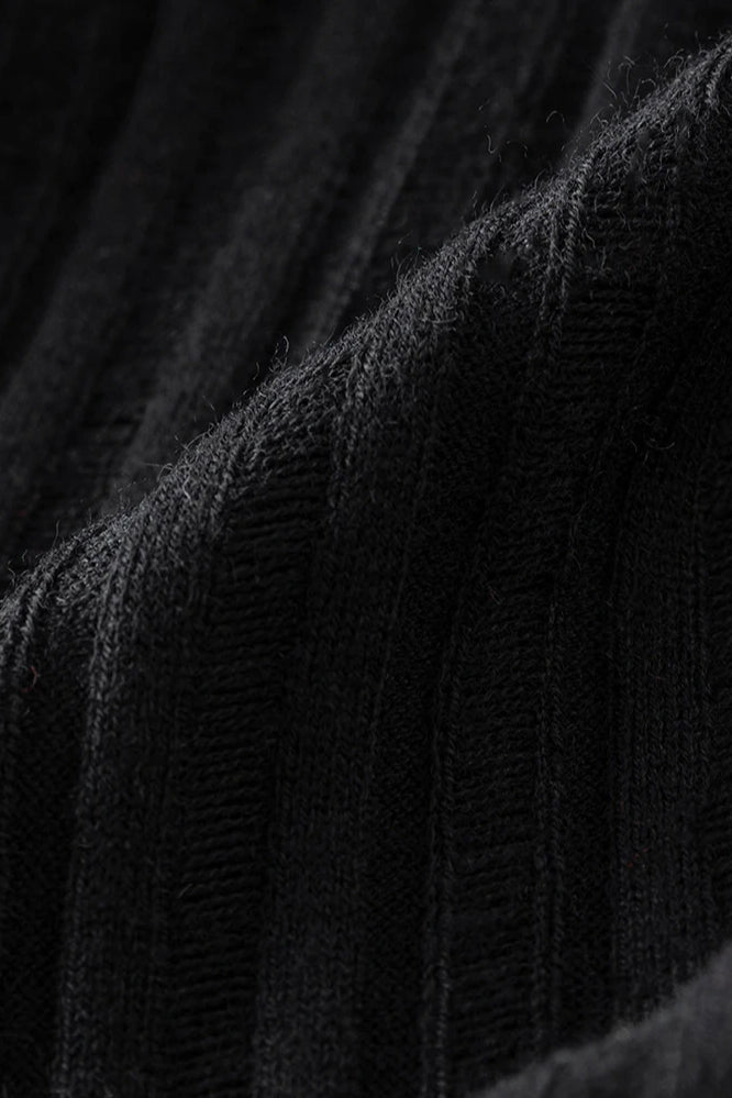 Casual Knit Open Front Cardigan