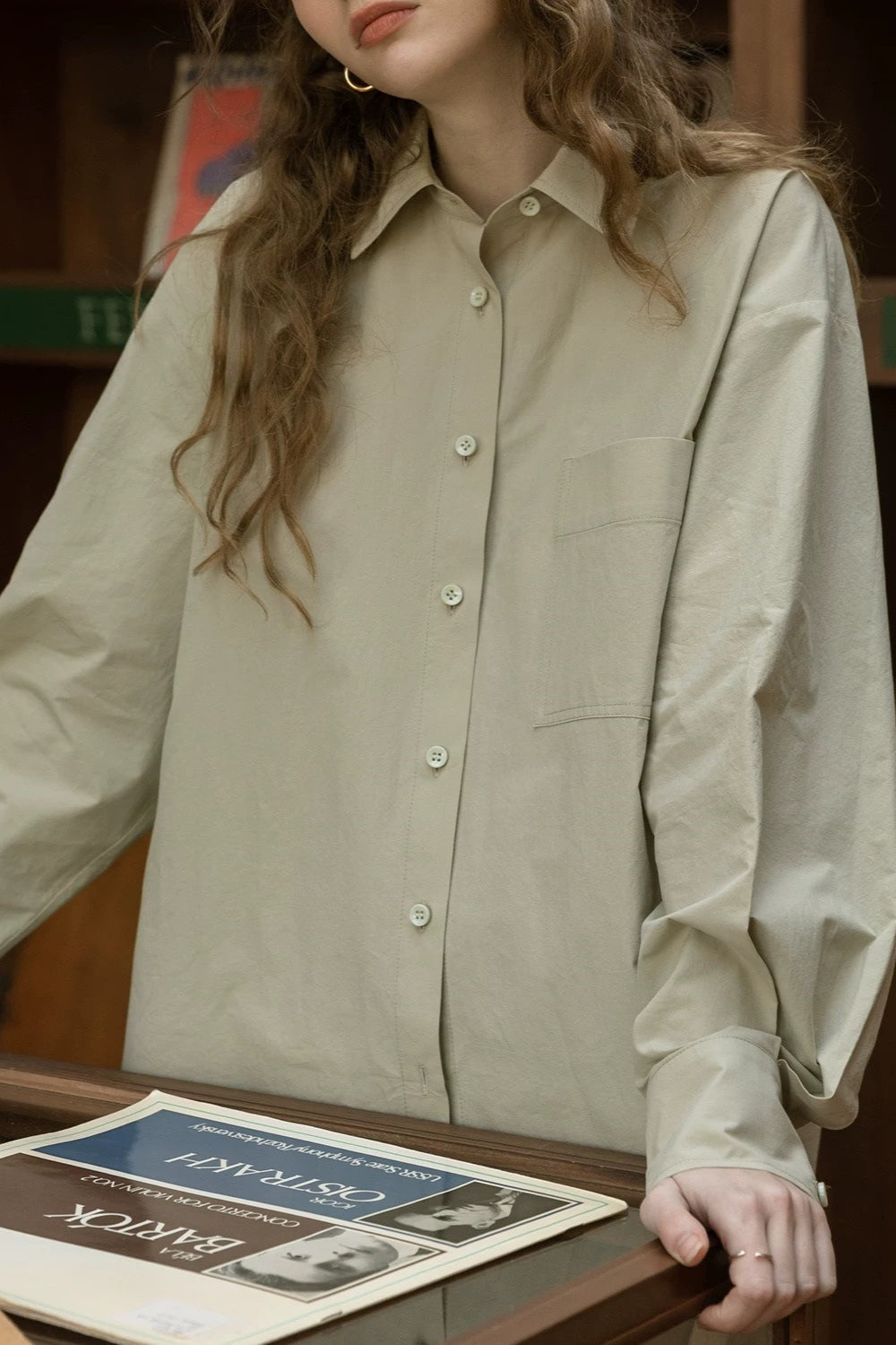 Cotton Oversized Lazy Unique Design Blouse