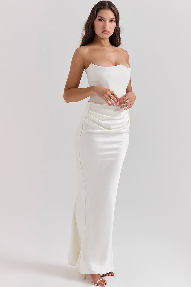 Persephone Off Shoulder Bustier Dress 13