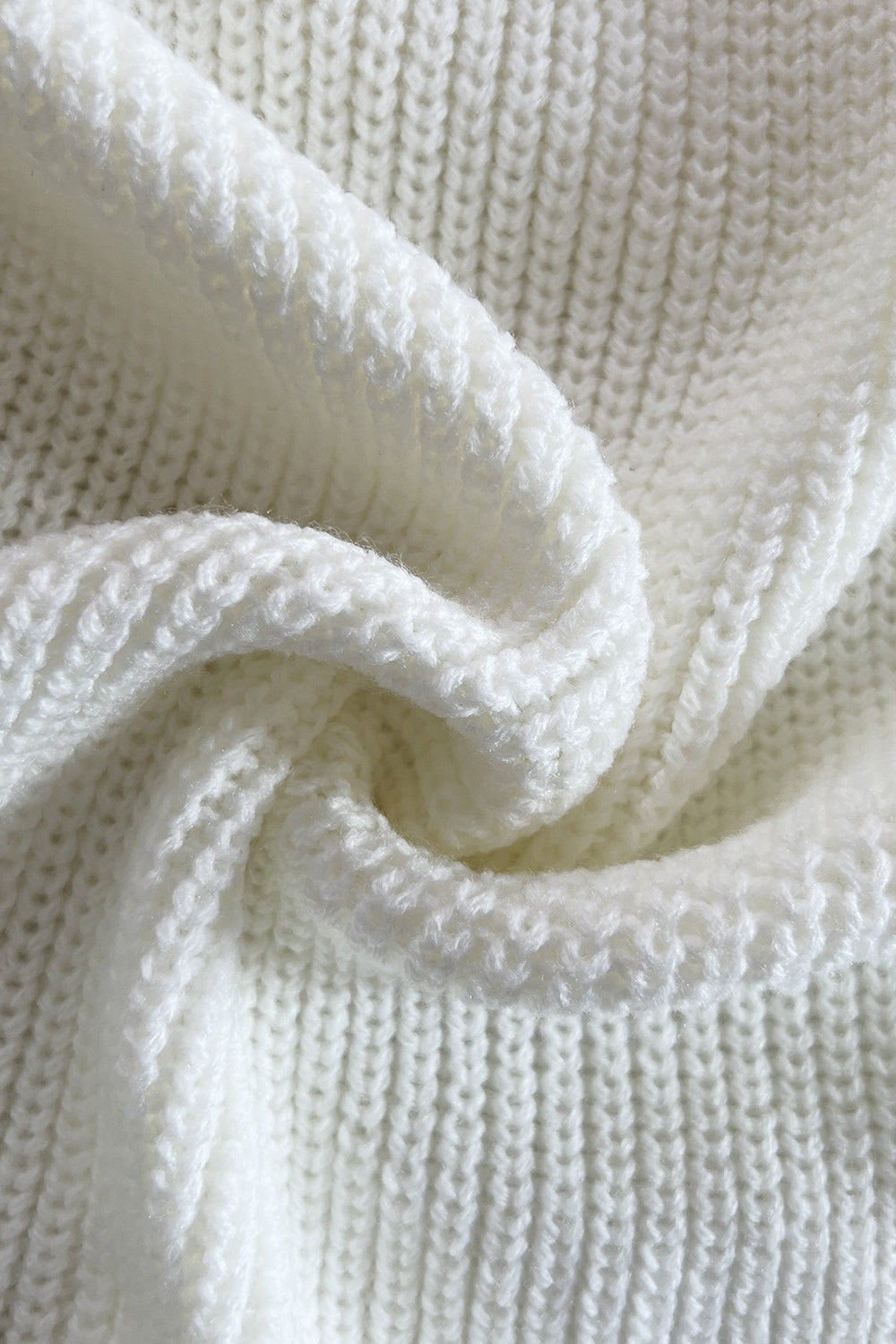 Loose Fit Knit Sweater Dress