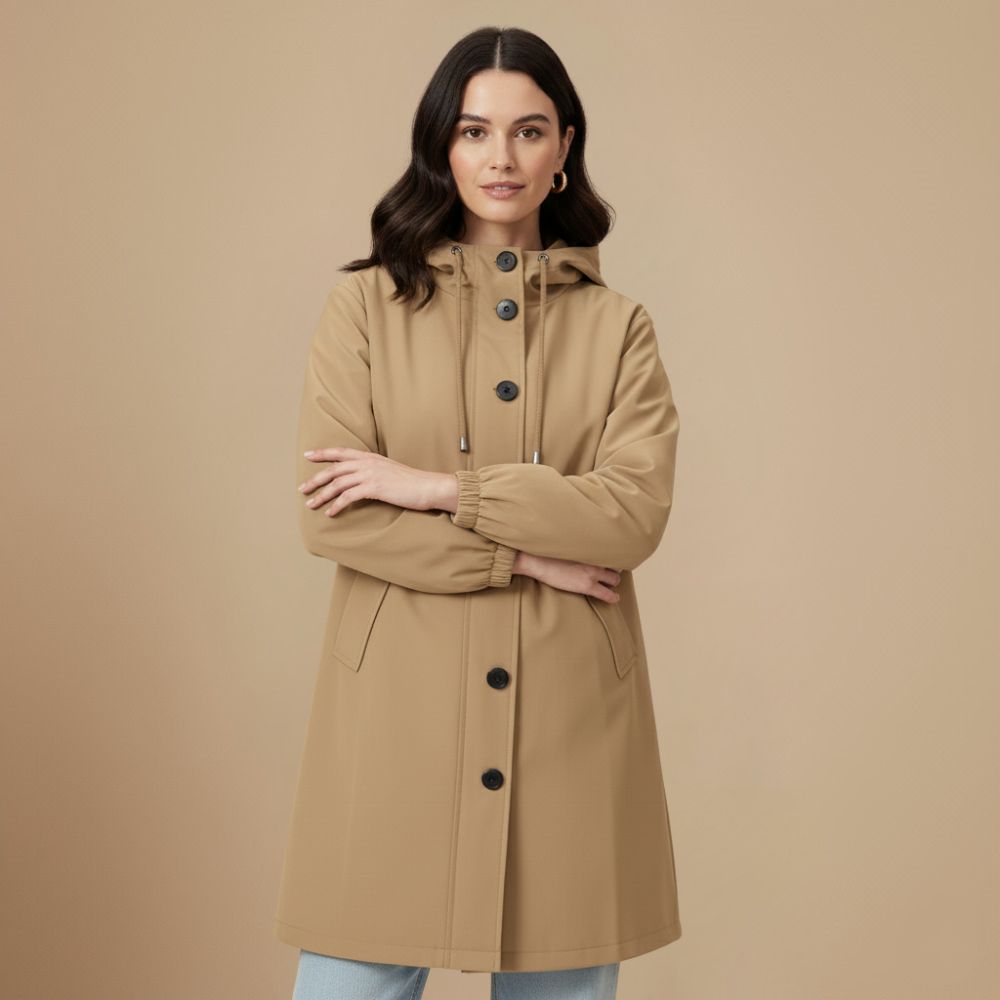 Loose-Fit Hooded Windbreaker