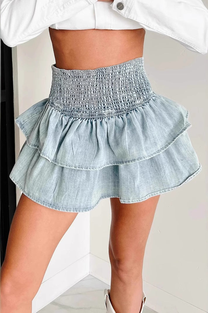 Vintage Washed Denim Jeans