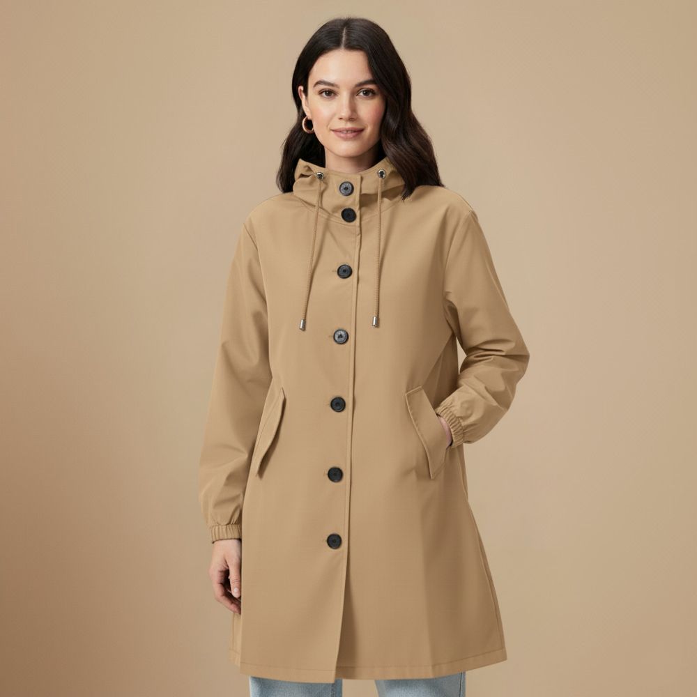 Loose-Fit Hooded Windbreaker