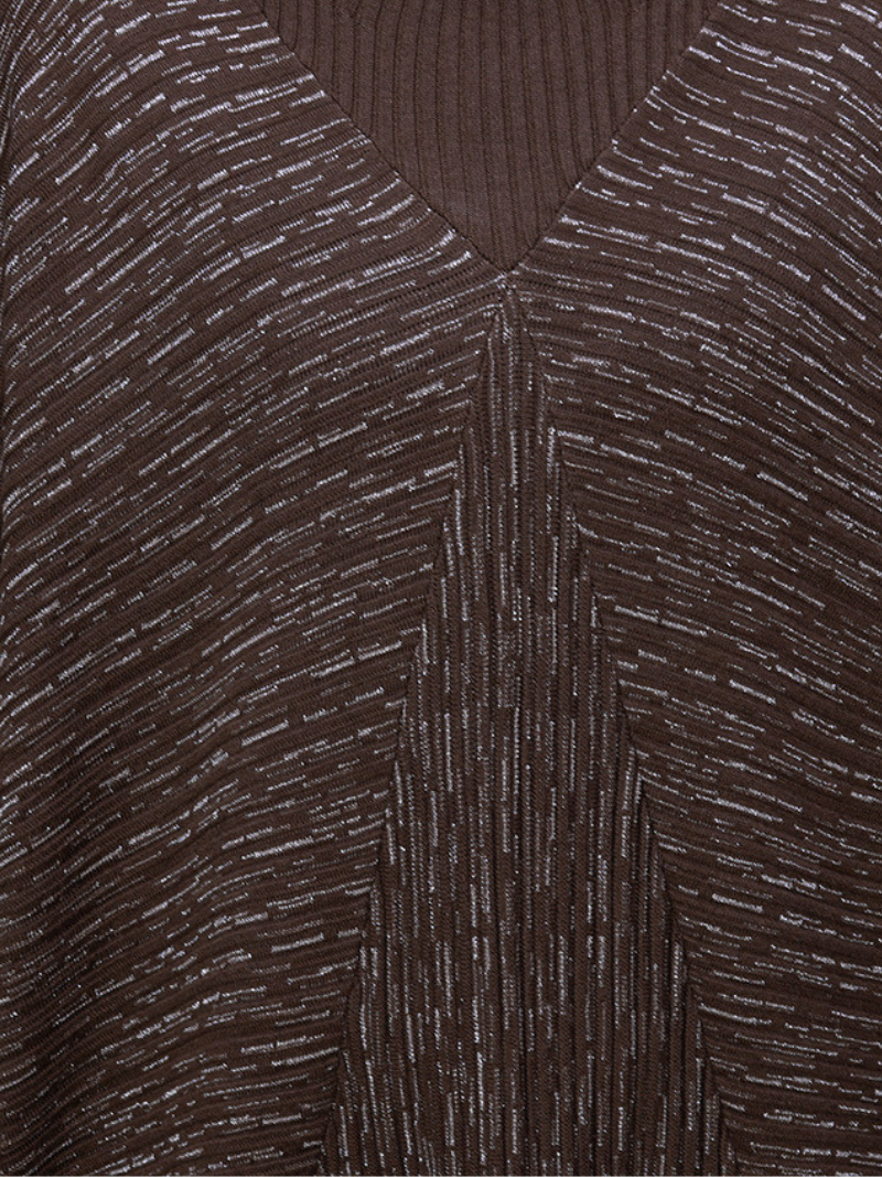 Vintage Dreams Bat Sleeve Knitted Maxi Dress