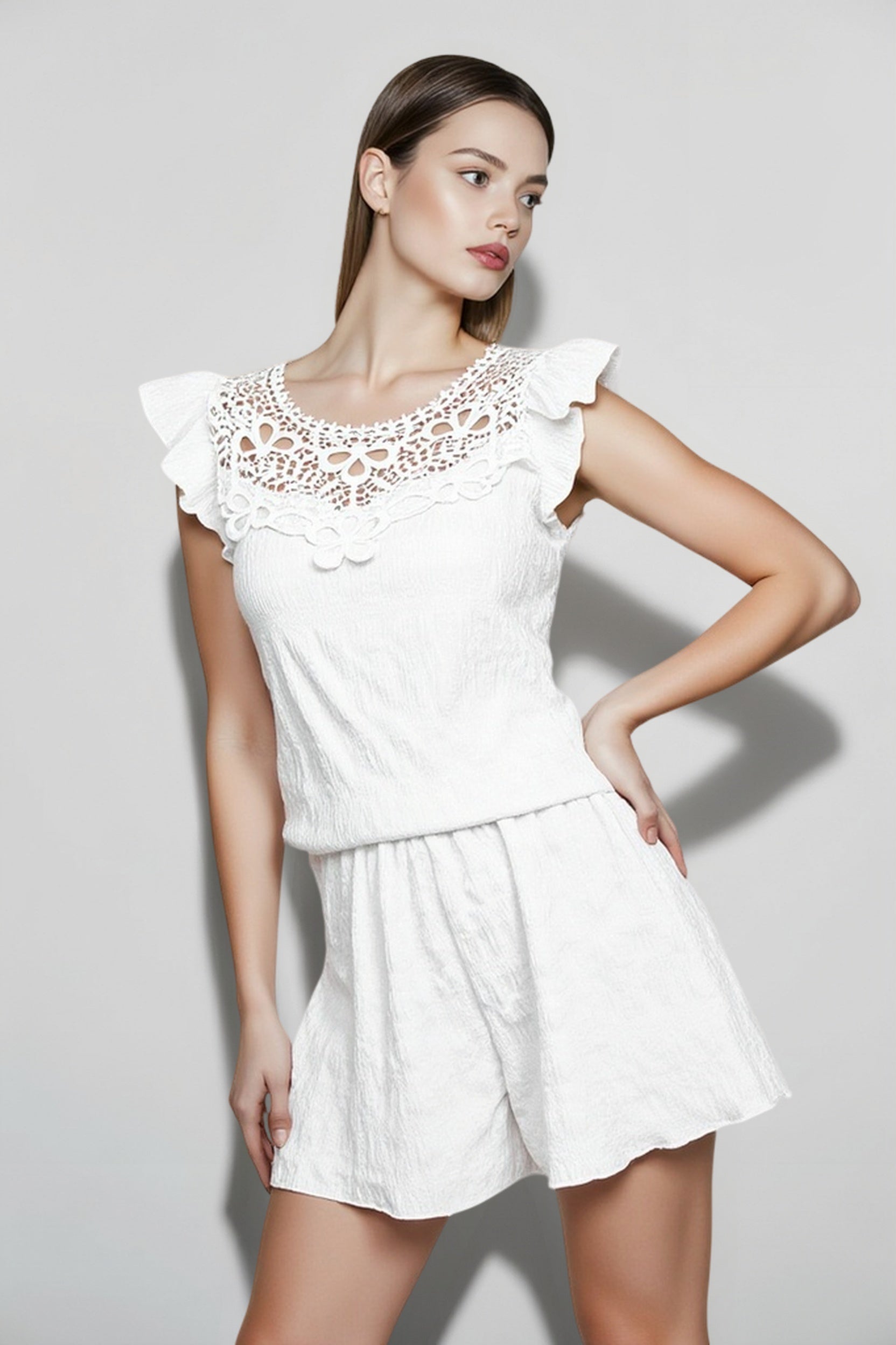 Lace Insert Vacation Set