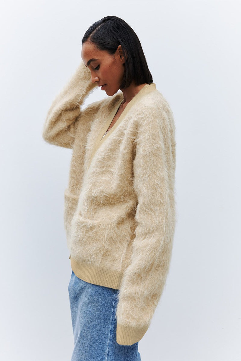 Cozy Faux Fur Cardigan