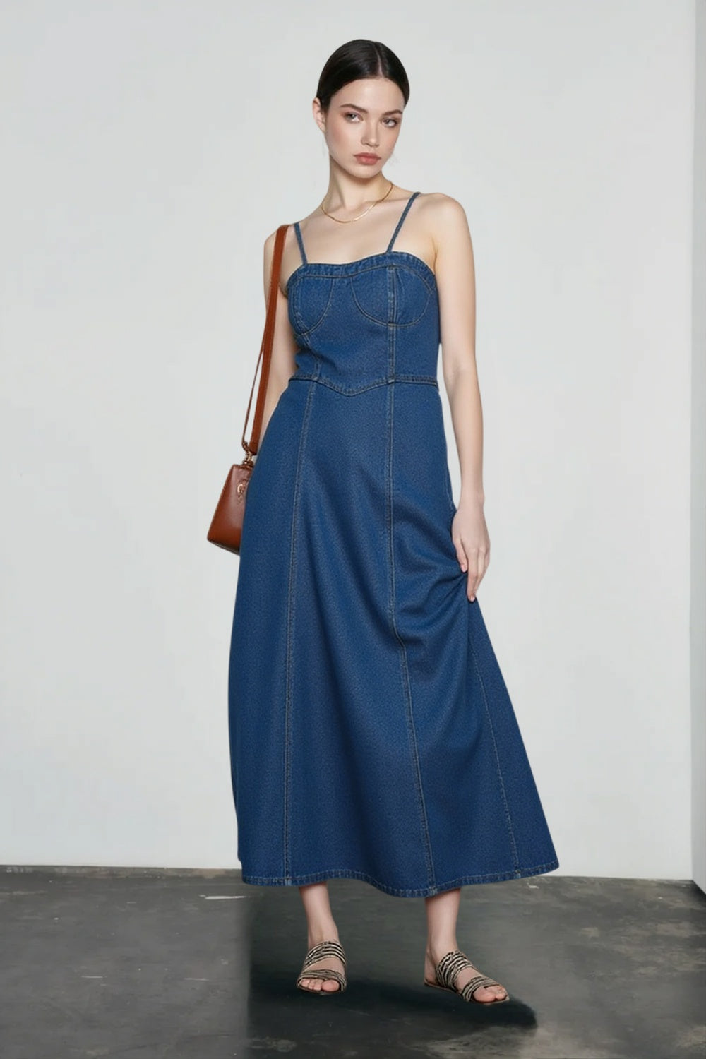 Vintage Washed Denim Jeans