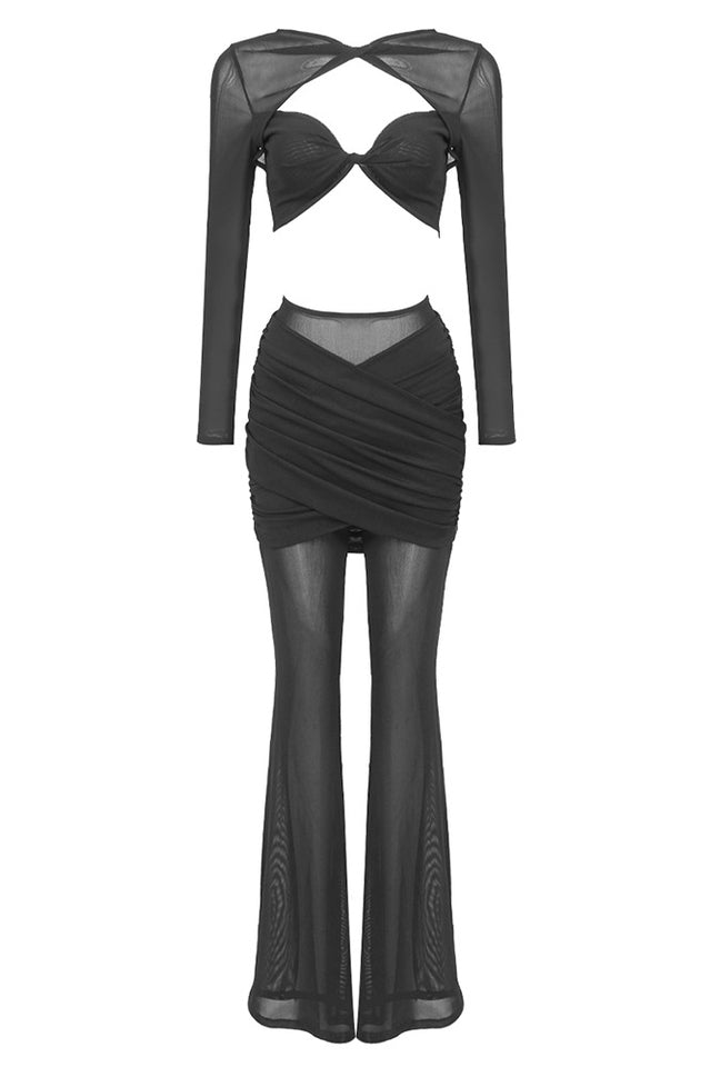 Aethwy Draped Two Piece Jumpsuit