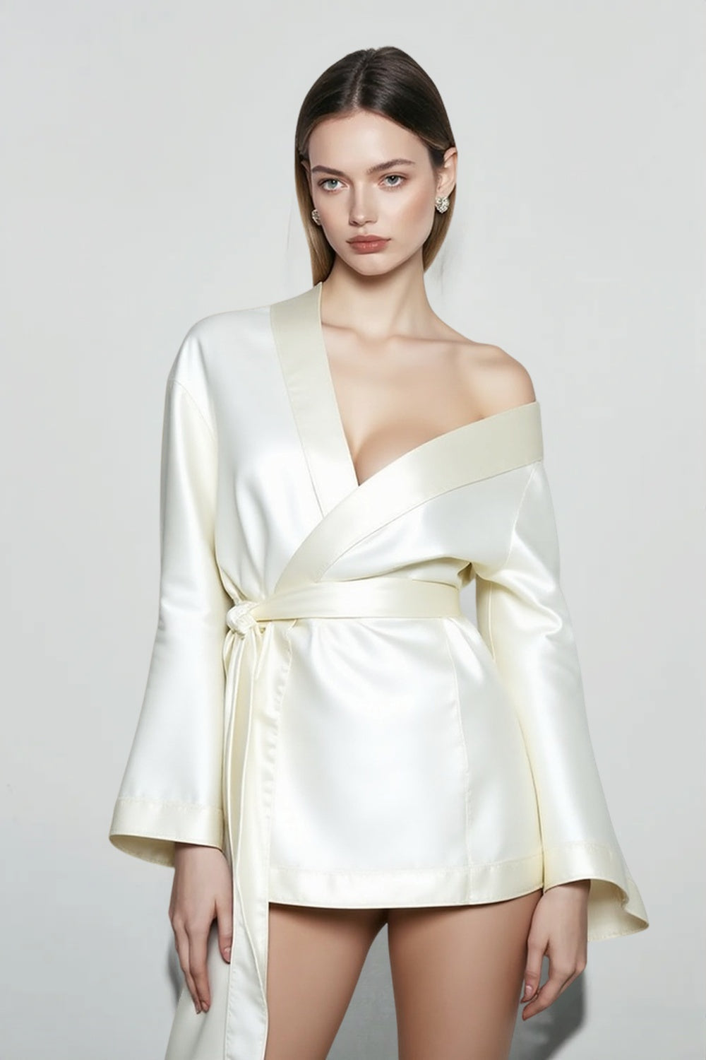 Satin Mini Dress