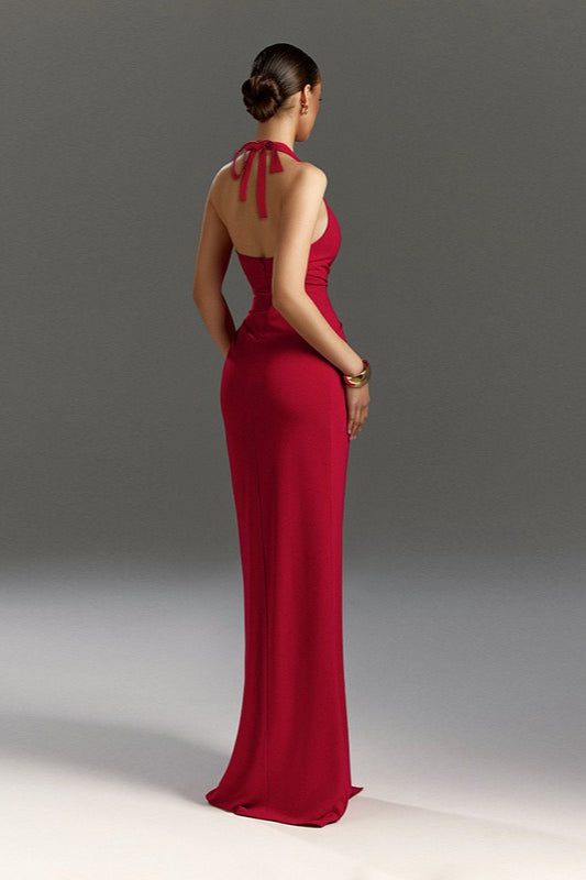 Halter-Neck Dress