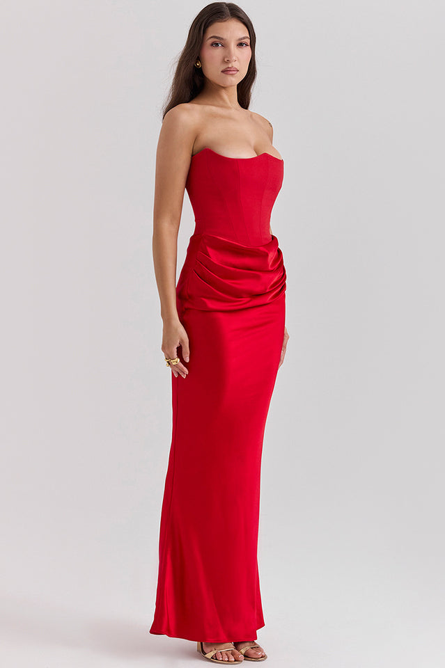 Persephone Off Shoulder Bustier Dress 20