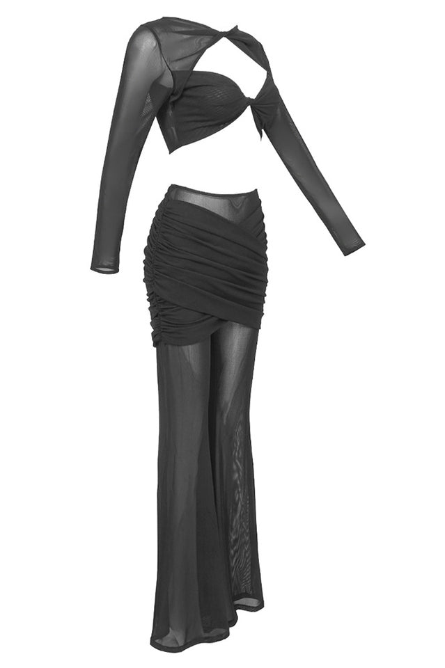 Aethwy Draped Two Piece Jumpsuit