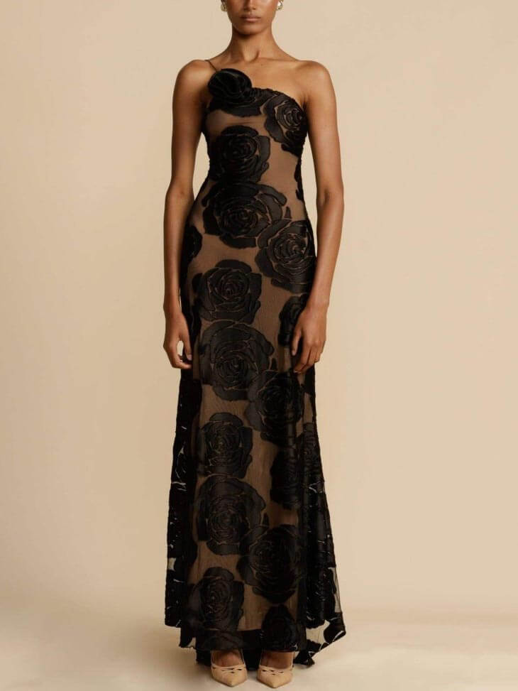 Lisette Flower Maxi Dress