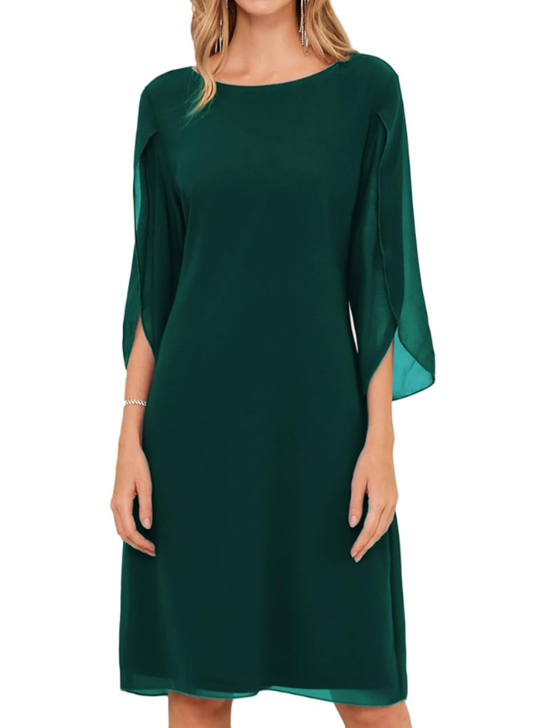 Carolina Elevated Layered Cotton Dress Designer Edit