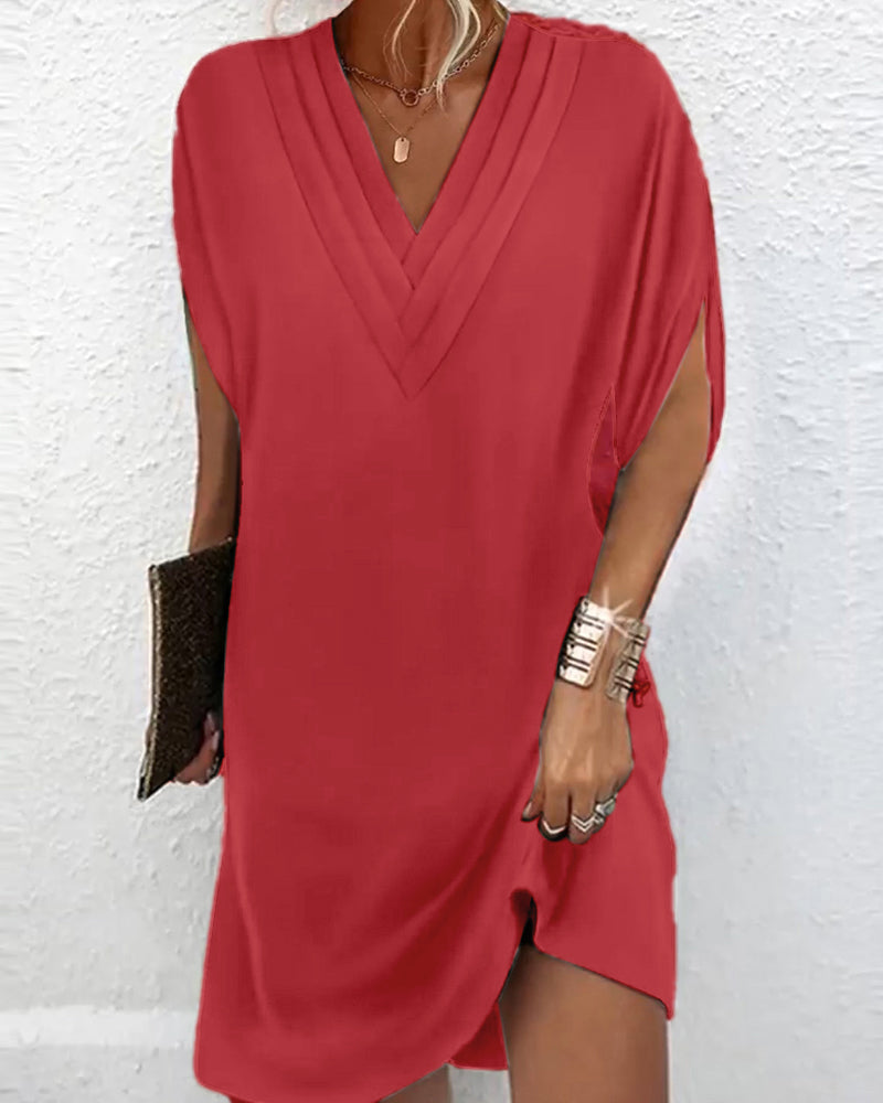 Willow Aesthetic Dress with Sleeves Everyday Luxe Edit