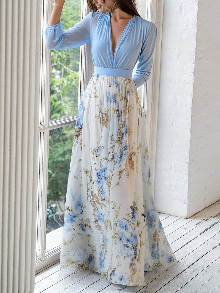 Modern Label | Elegant Floral Maxi Dress
