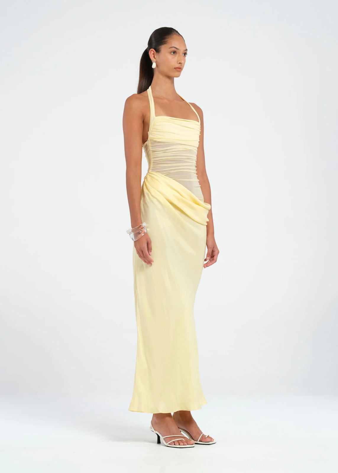 Rubeus Maxi Dress - Yellow