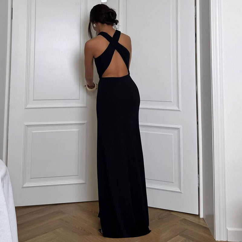 Skokie Maxi Dress - Black
