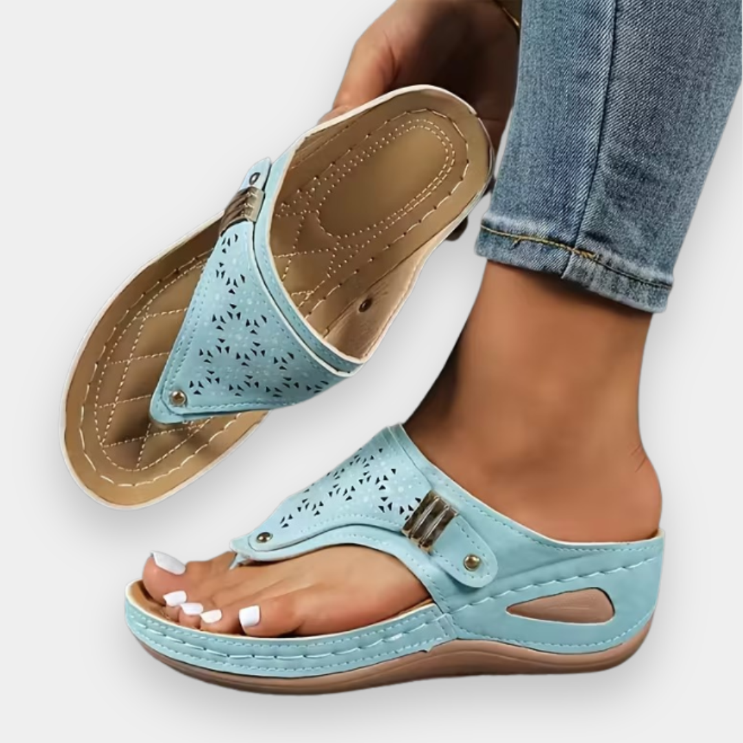 SONYA™ - ORTHOPEDIC WEDGE SPRING SANDALS