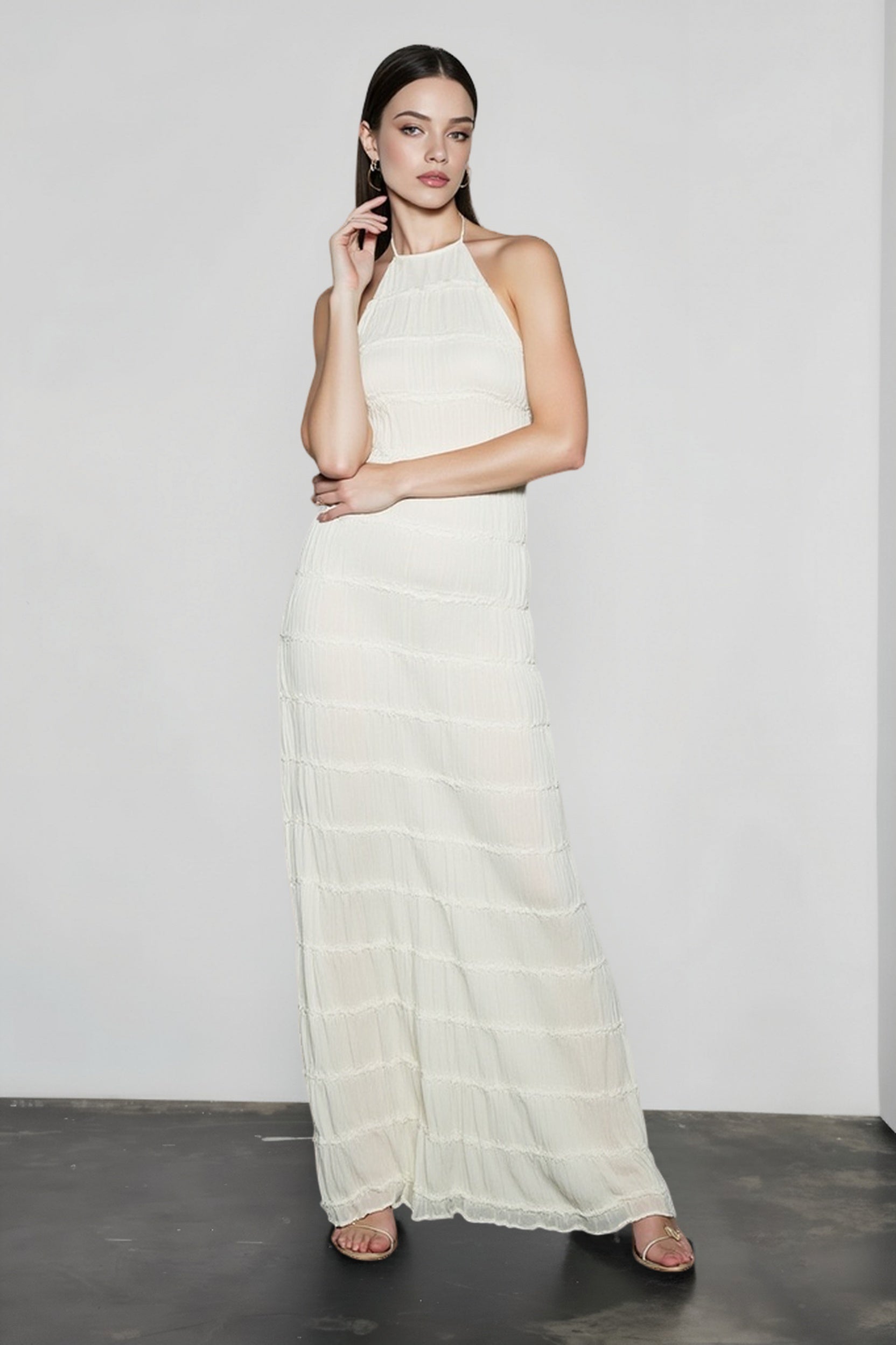 Ruched Maxi Dress