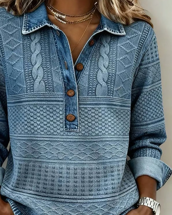 Claire™ | Stylish Collar Top