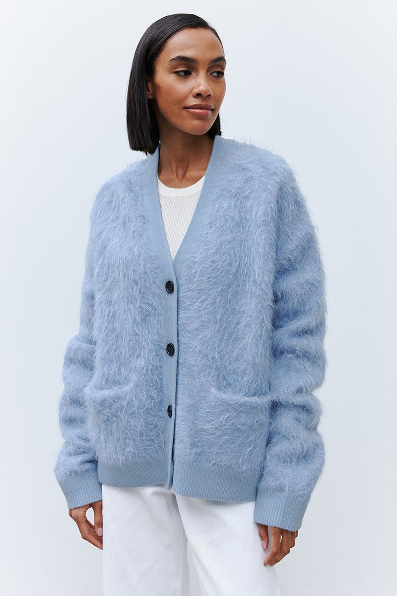 Cozy Faux Fur Cardigan