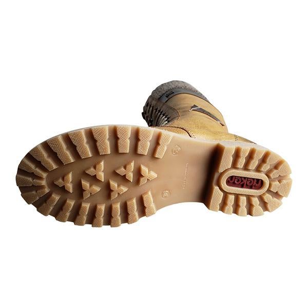 Women Winter Lace Up Knitted High Boots