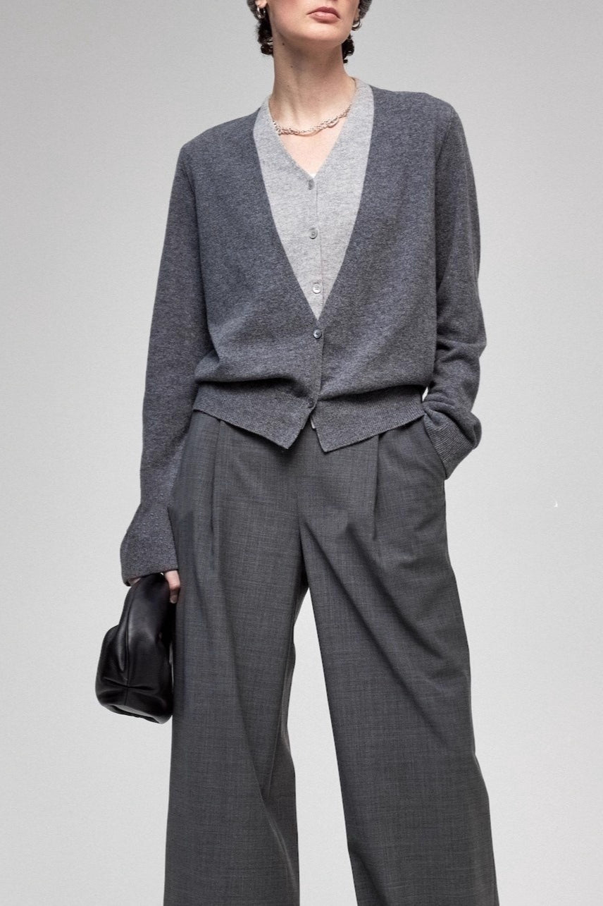 TwoinOne Pure Wool Knit Top