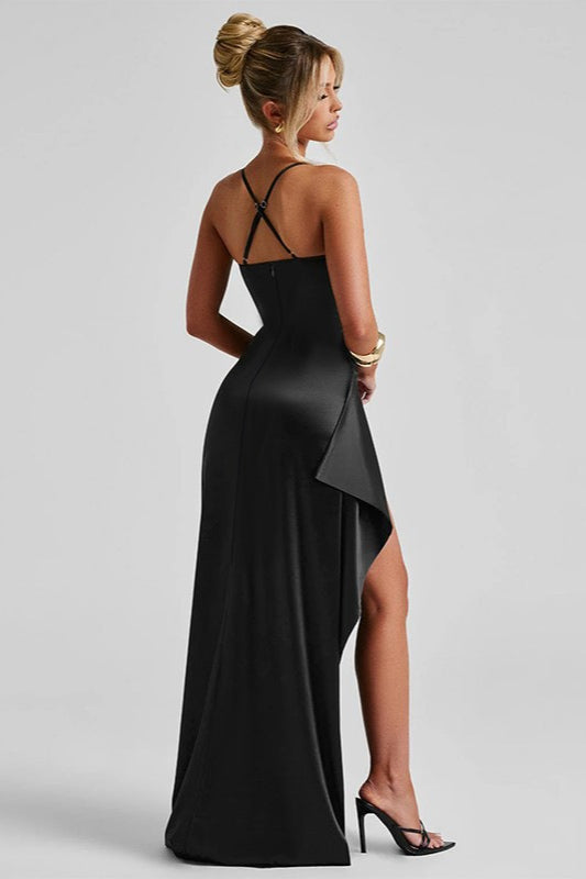 Bodycon Edition Slit Maxi Party Dress