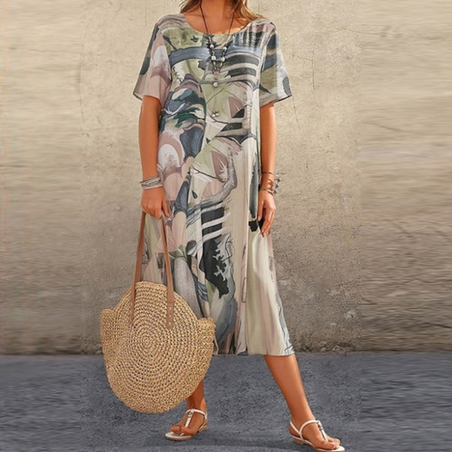 Mirjana Simple and Stylish Summer Dress for Women Cocktail Hour Style