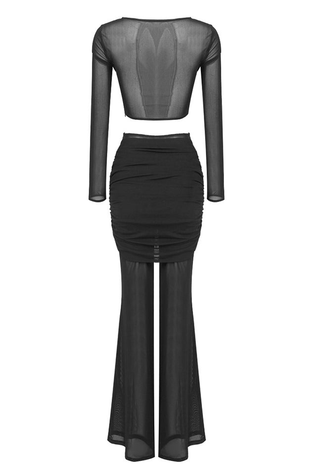 Aethwy Draped Two Piece Jumpsuit