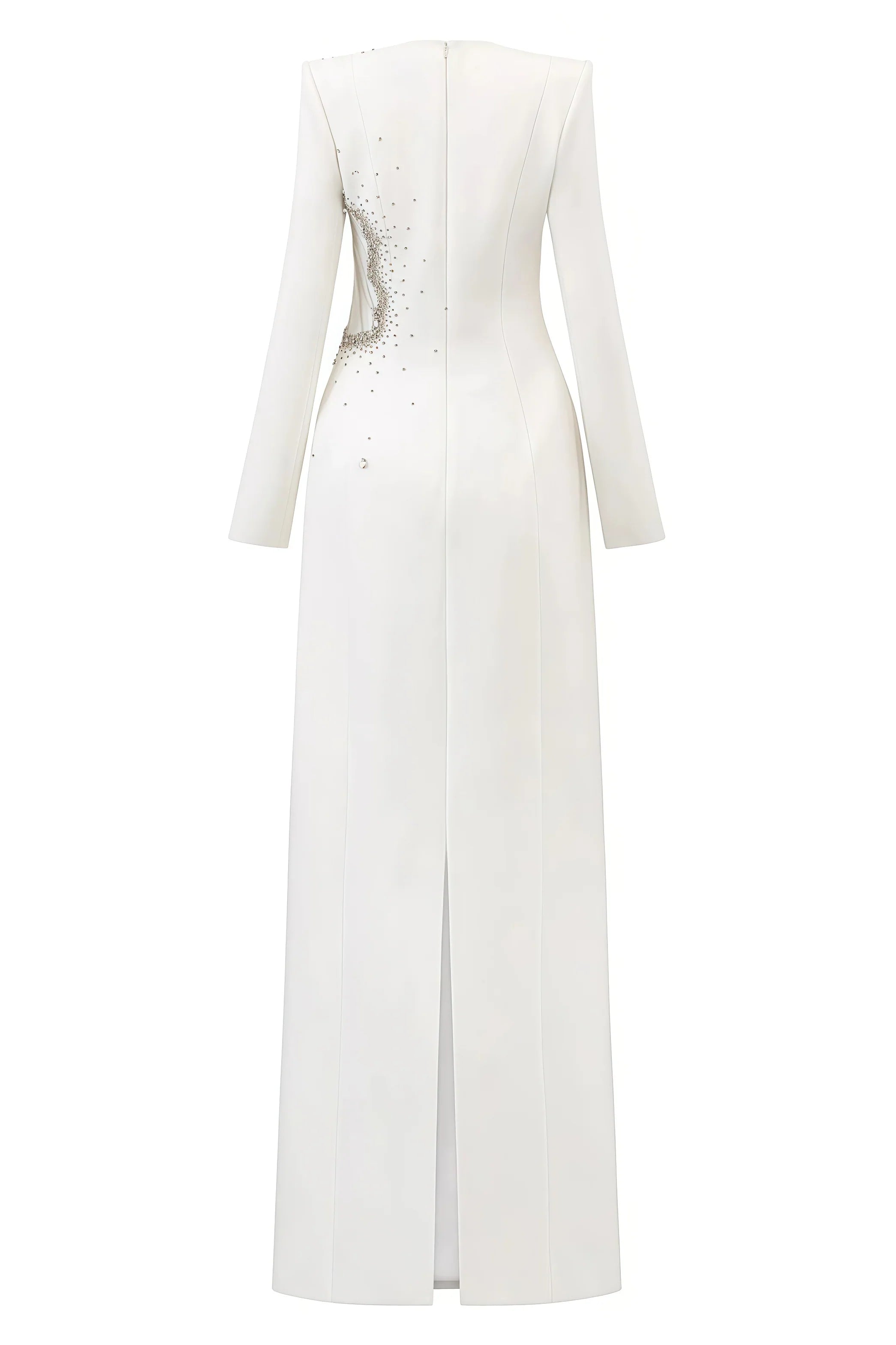 Lalie Floral Crystal Embellished Maxi Dress - View 7