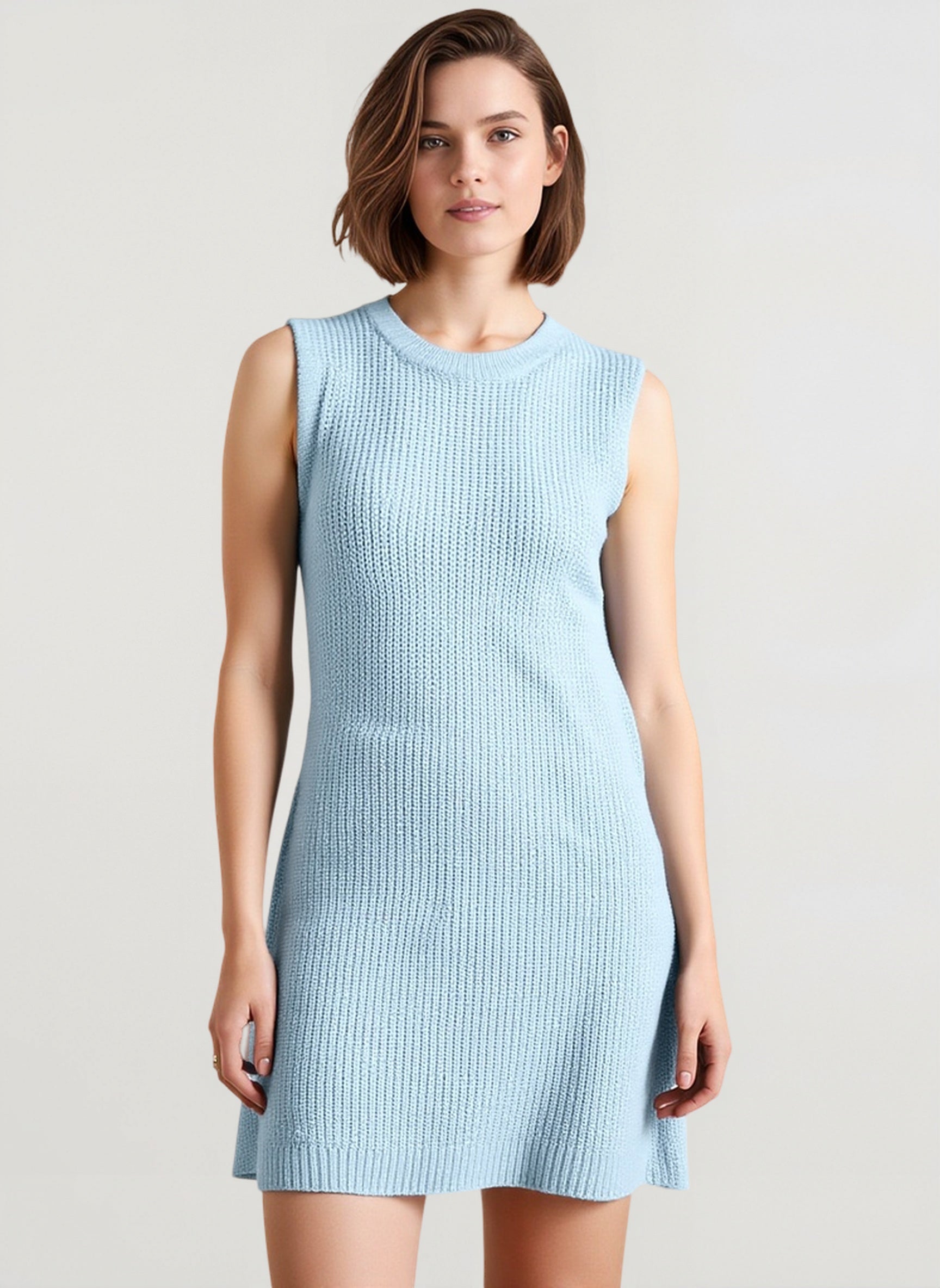 High-Waist Backless Off-the-Shoulder Lace Dress