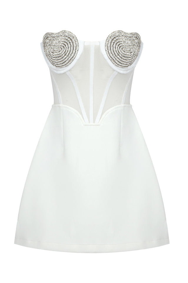 Best Lover Crystal Heart Dress