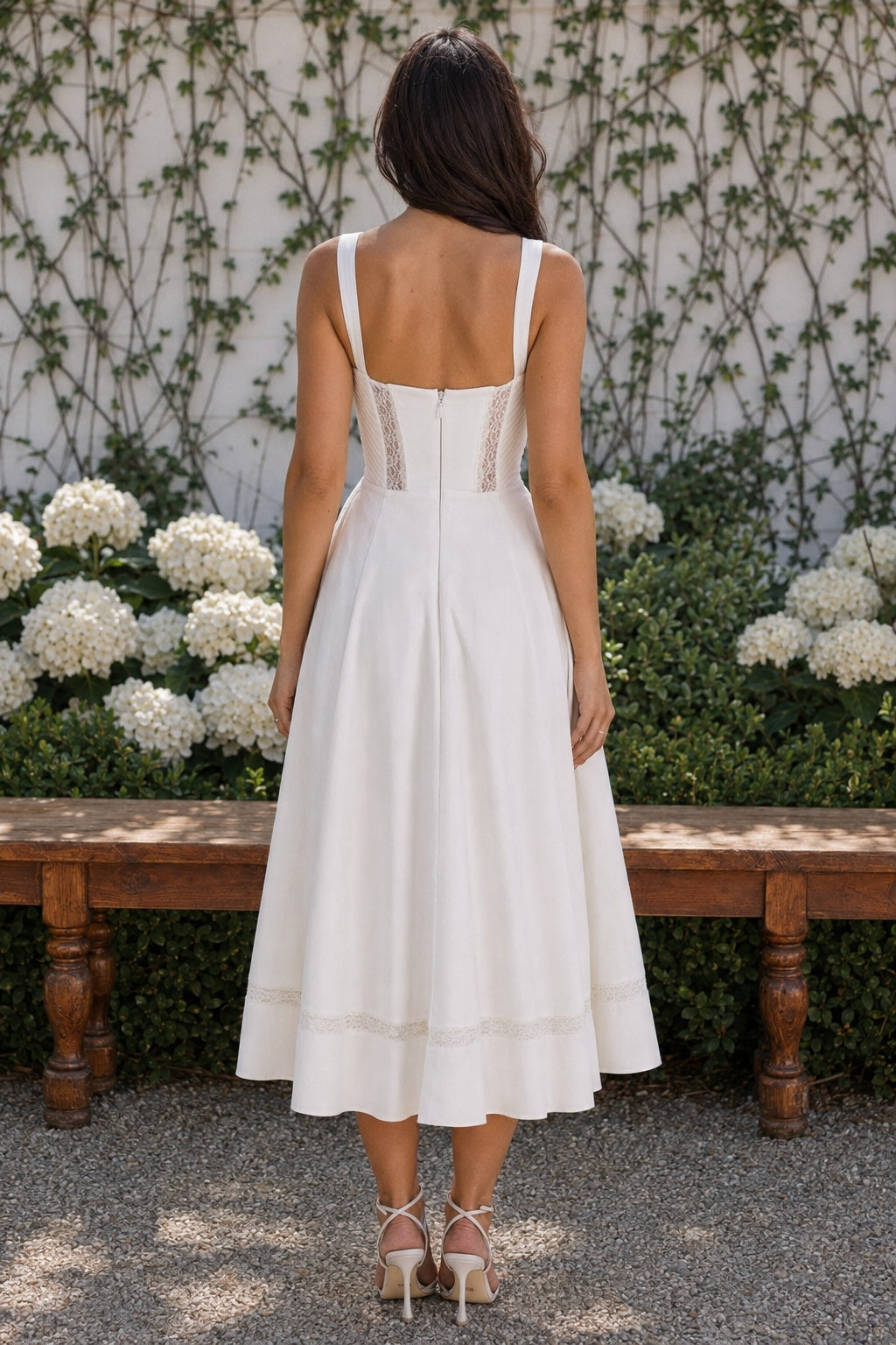 Ditsy Floral Slim Fit Slip Dress