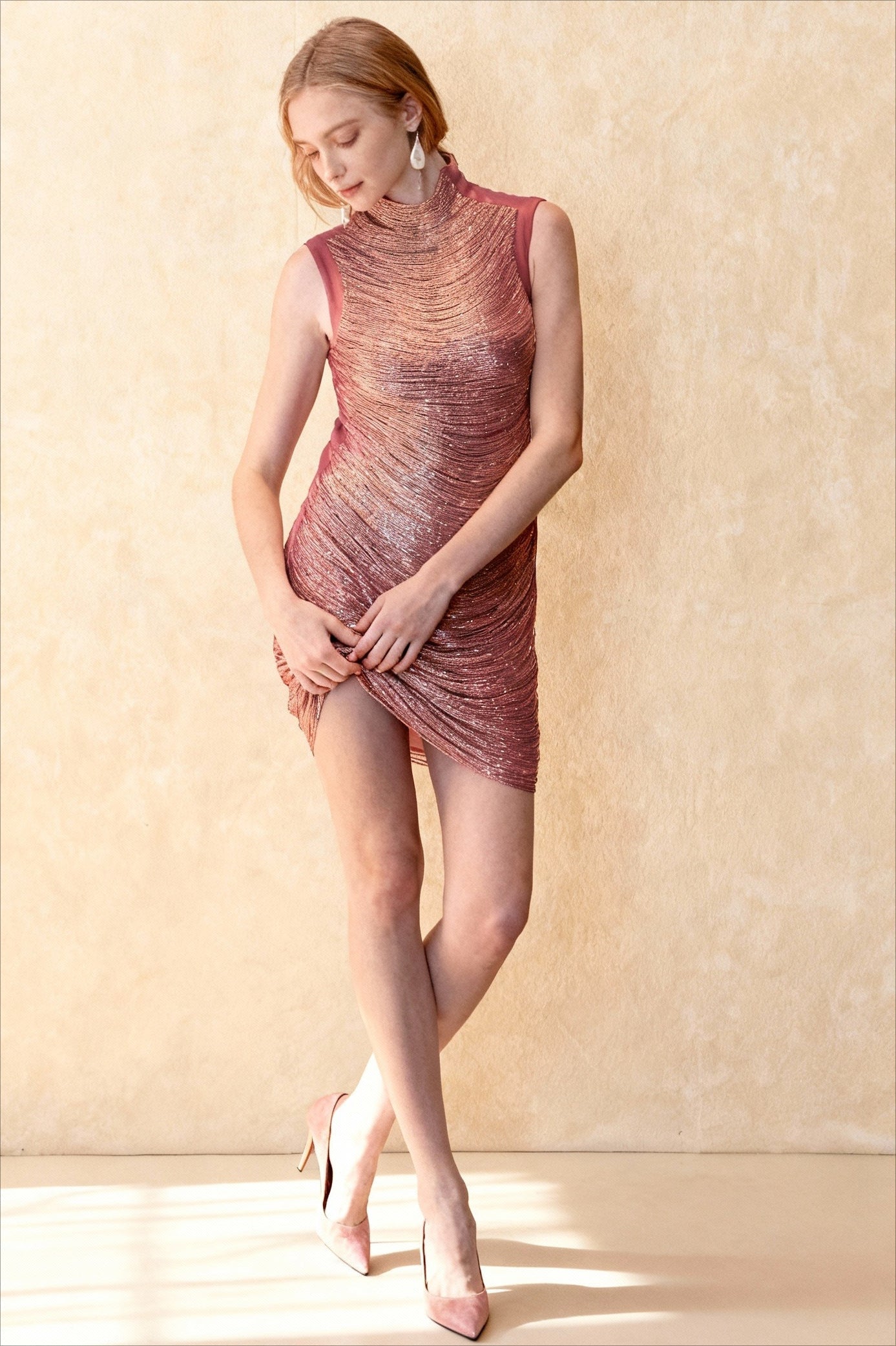Pink Bandage HighQuality Party Party Dress