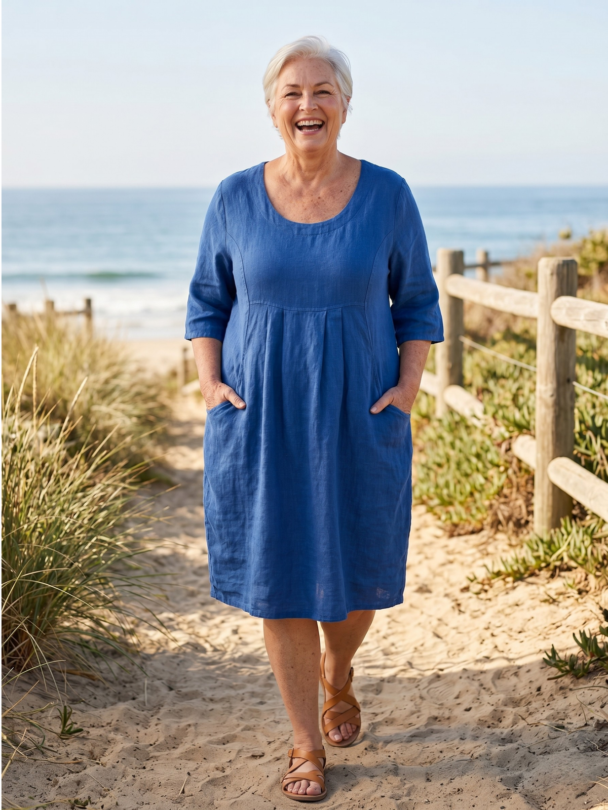 MARLEY™ - EVERYDAY POCKET MIDI DRESS
