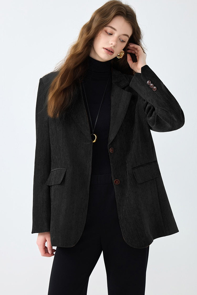 Oversized Retro Tailored Blazer
