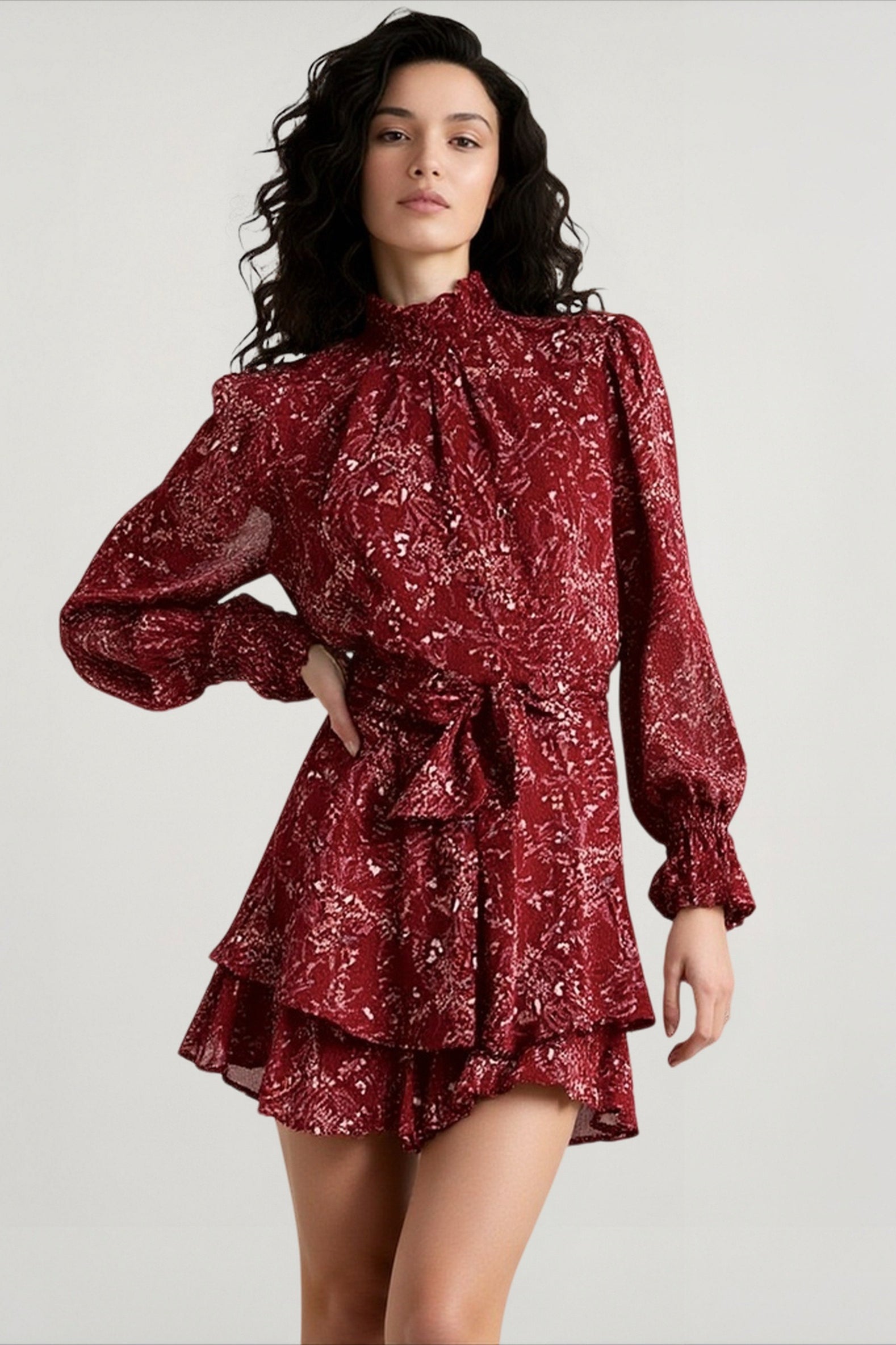 Vintage Washed Floral Dress
